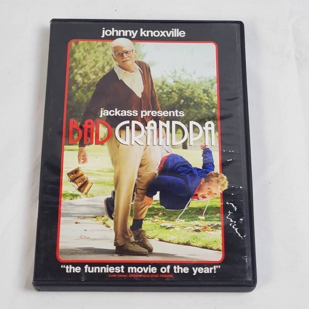 Jackass Presents Bad Grandpa DVD Comedy Johnny Knoxville